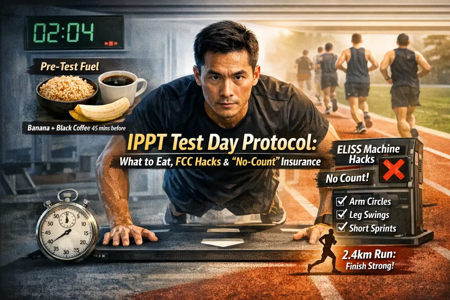 Feature image for a post, illustrating about the checklist for test day