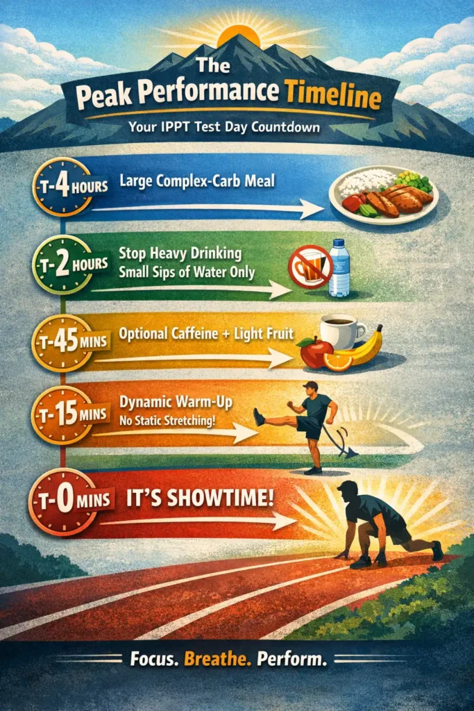 Check list to preperare for IPPT test