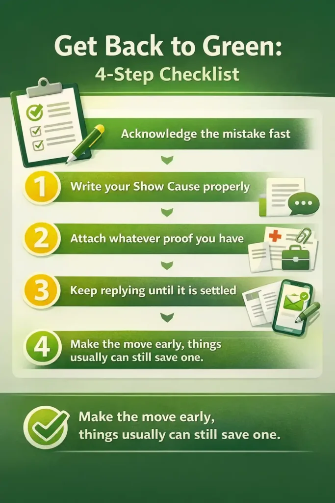 checklist 4 step