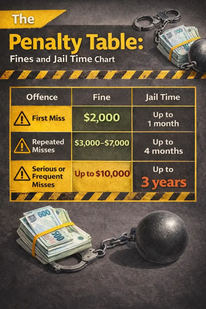 jail time and penalty