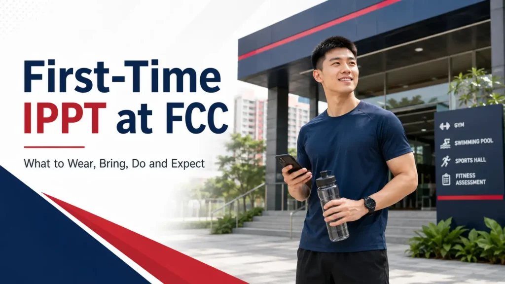 First time IPPT at FCC Singapore.